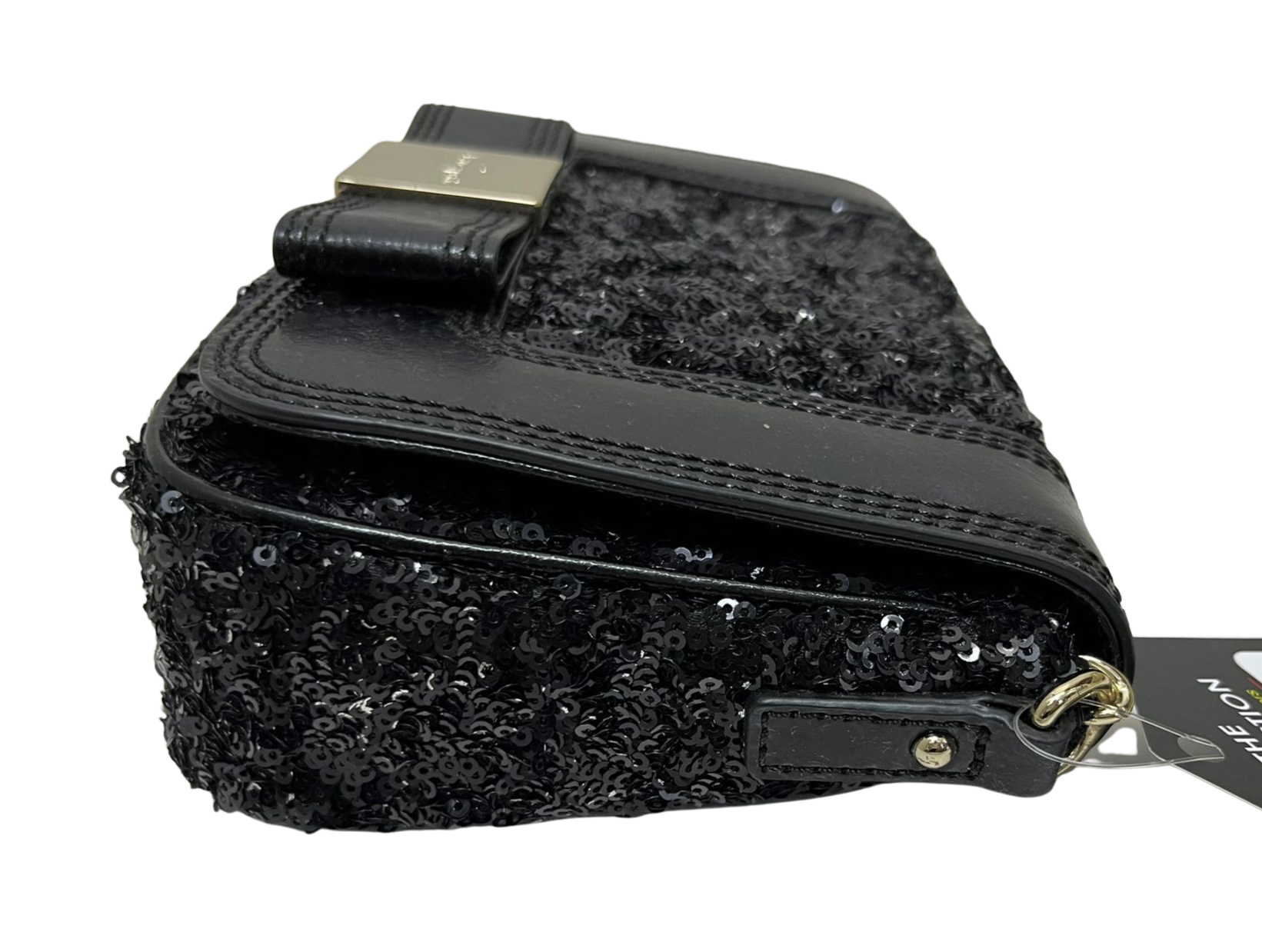 Kate Spade Primrose Hill Kaelin Sequin Evening Bag Black