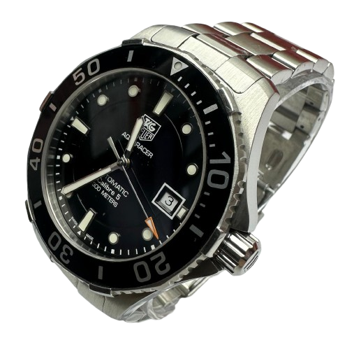 Tag Heuer Black Dial Automatic Stainless Steel Men Watch