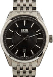 Oris Artix Date 3384521 Automatic Black Dial Stainless Steel Men Watch