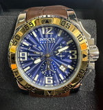 Invicta Excursion Blue Colour Dial Quartz Strap Men Watch