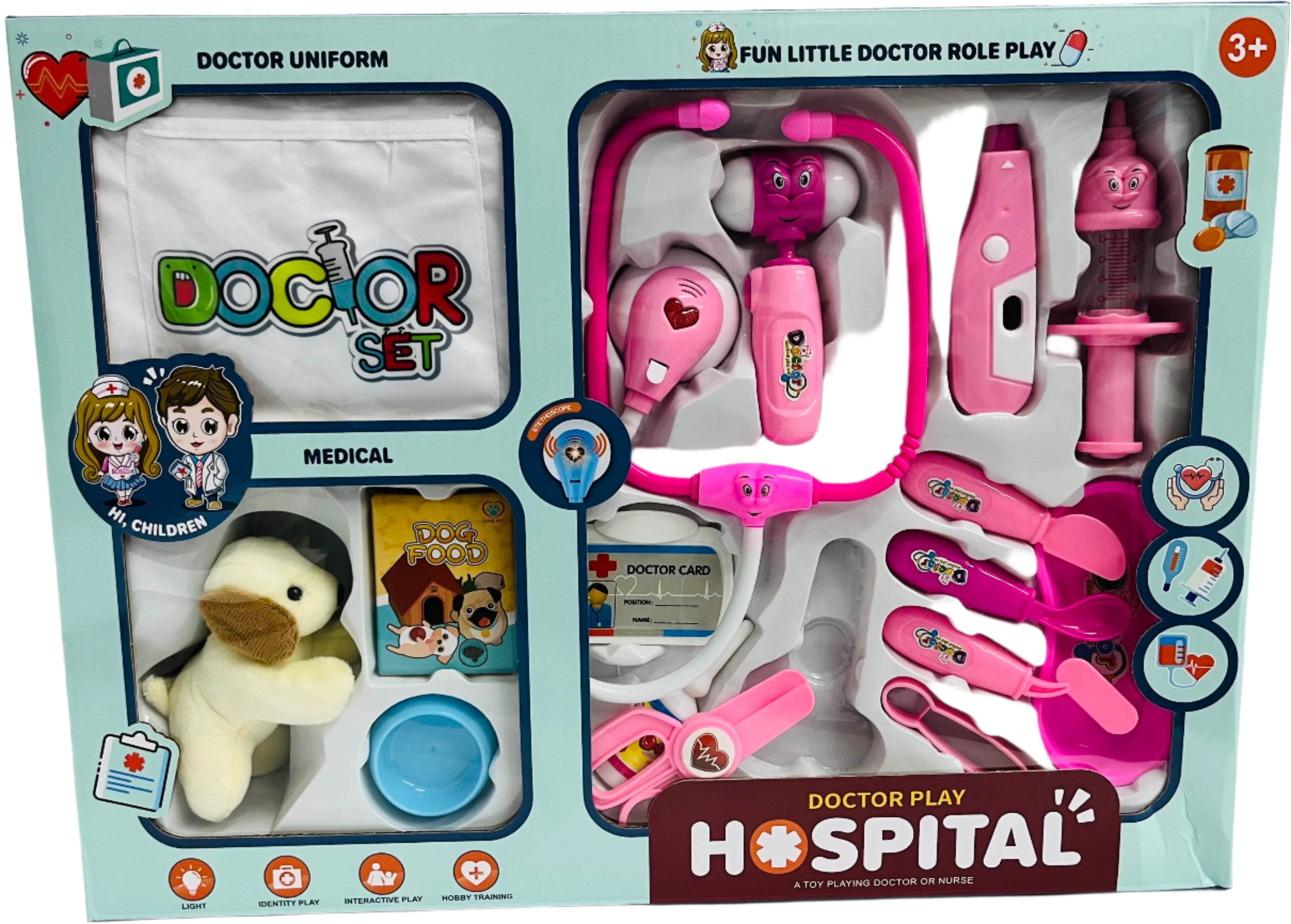 Fun Little Doctor Play Pink