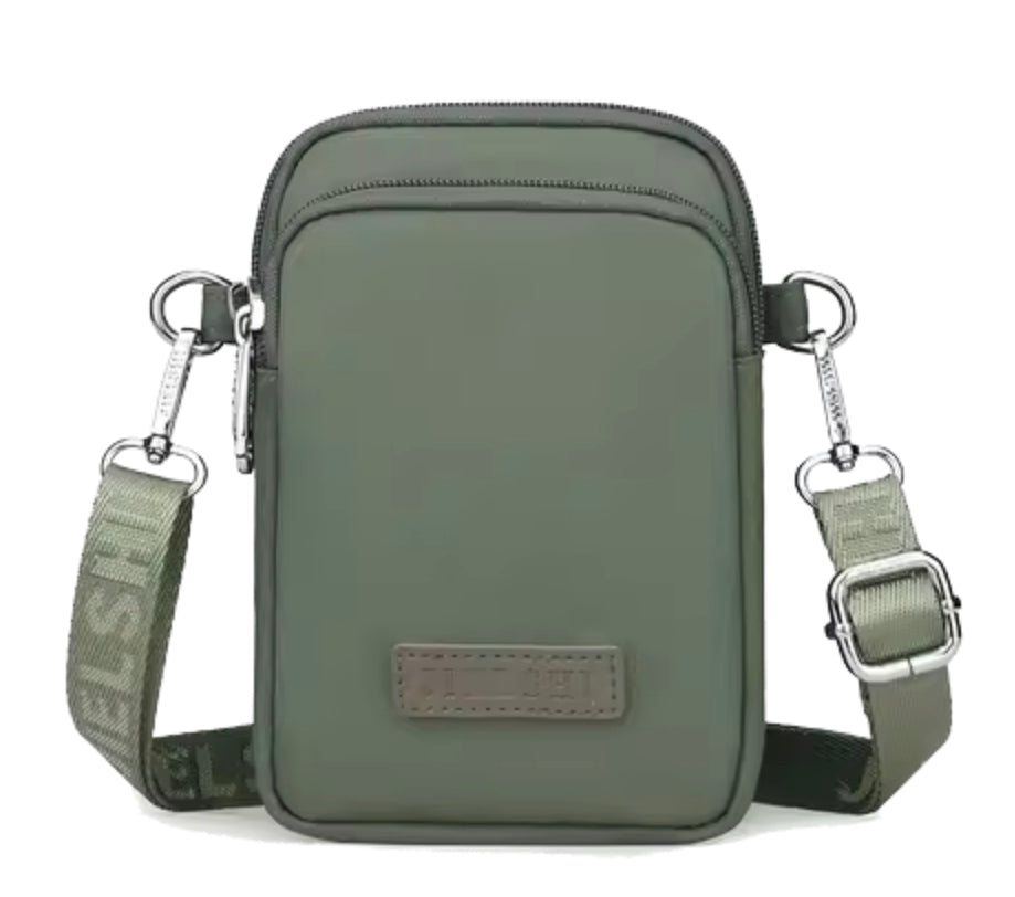 Crossbody Bag-Green Plum/Jielshi
