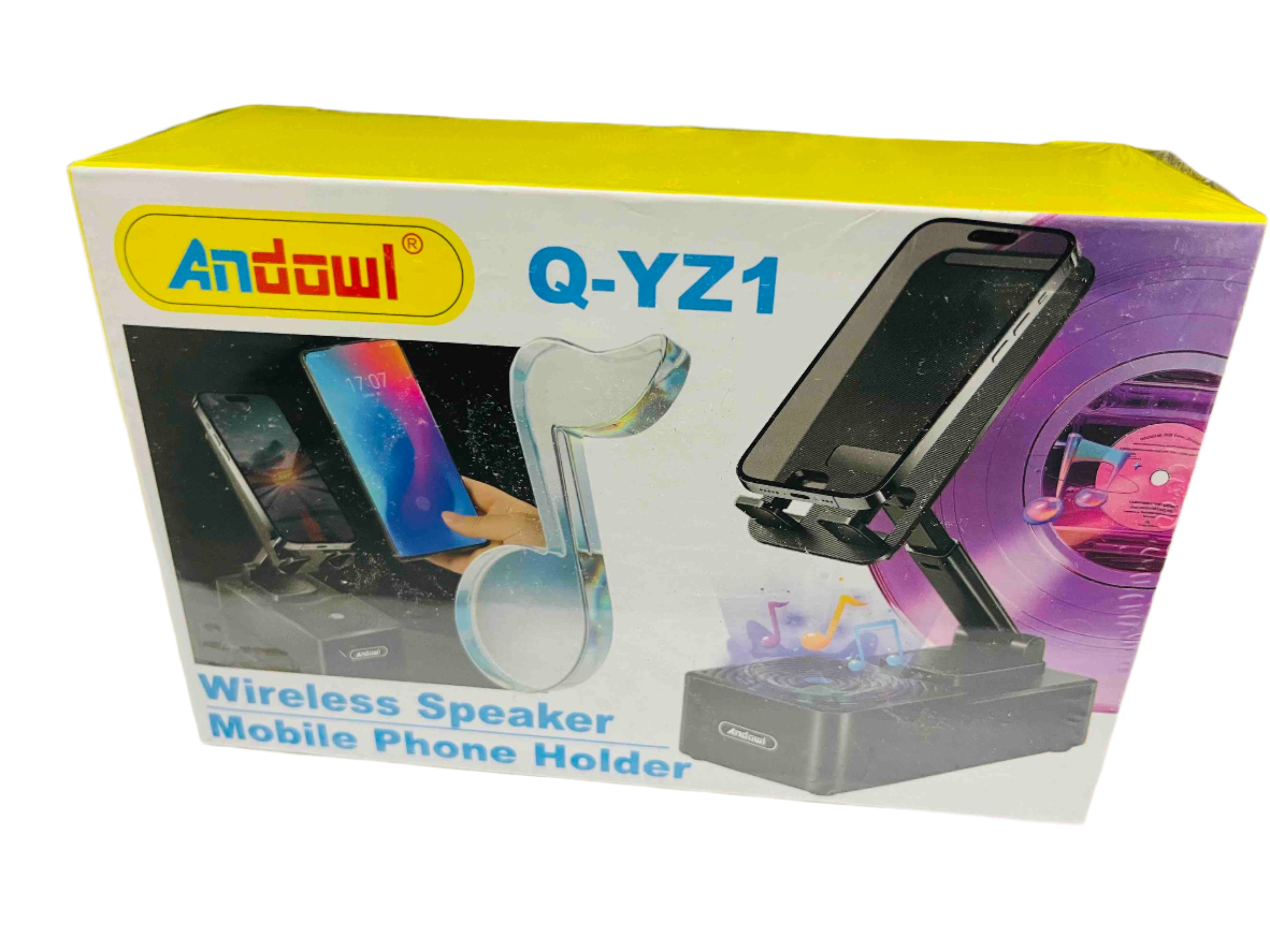 Wireless Speaker Mobile Phone Holder-ANDOWL QYZ1