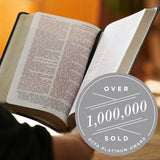 Thomas Nelson KJV Personal Size Giant Print Reference Bible Bonded Leather Black