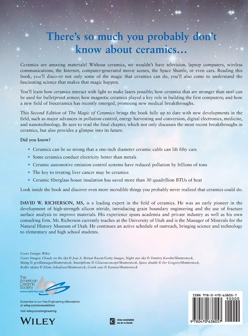 David W Richerson The Magic Of Ceramics 2nd Edition