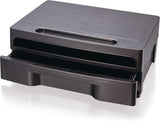Officemate Monitor Stand With Drawer Black