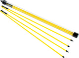 Callaway Alignment Stix Golf Swing Trainer Yellow 48 Inches Set Of 2