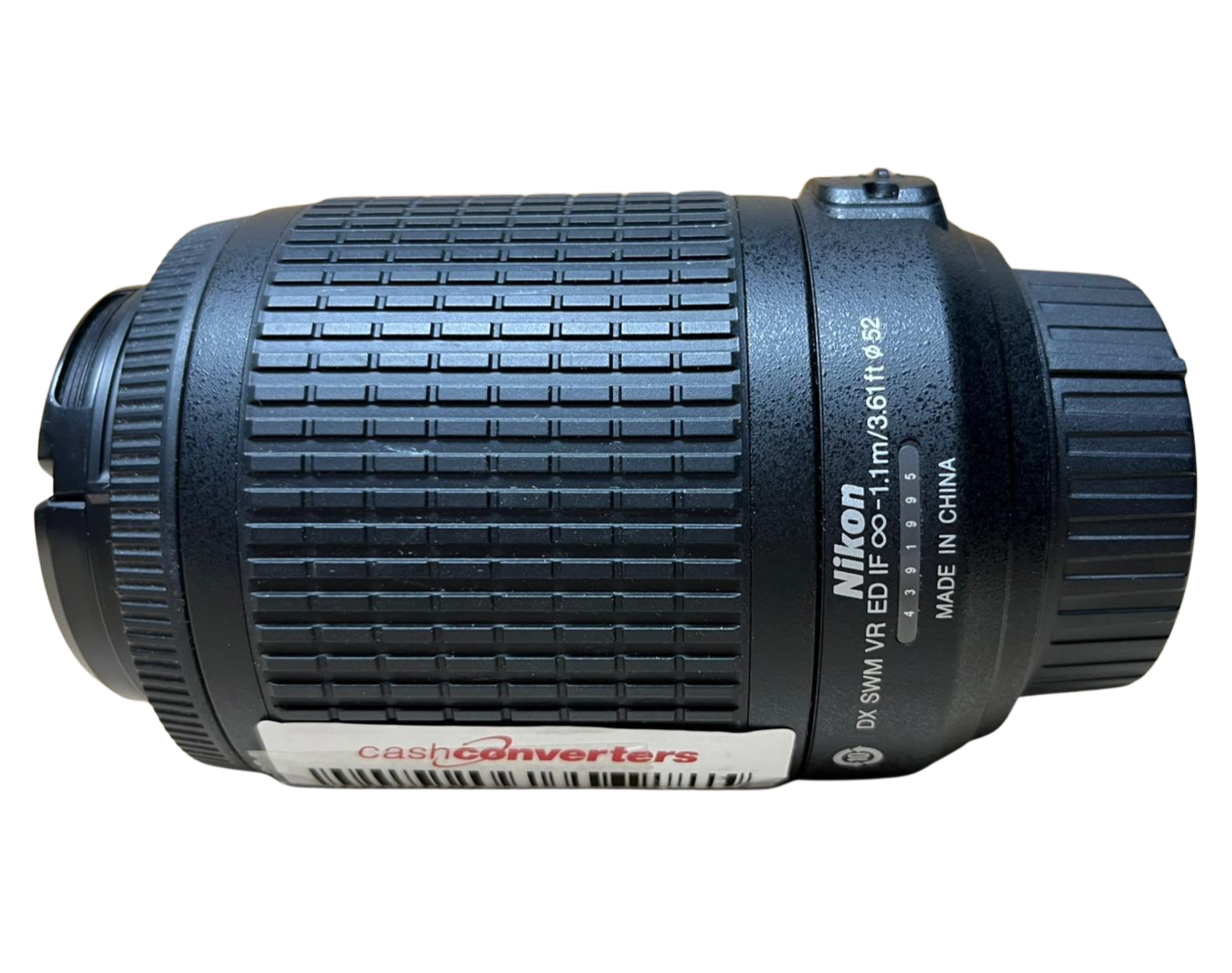 Nikon AF-S DX VR Zoom-Nikkor ED 55-200mm F4-5.6G Lens Black