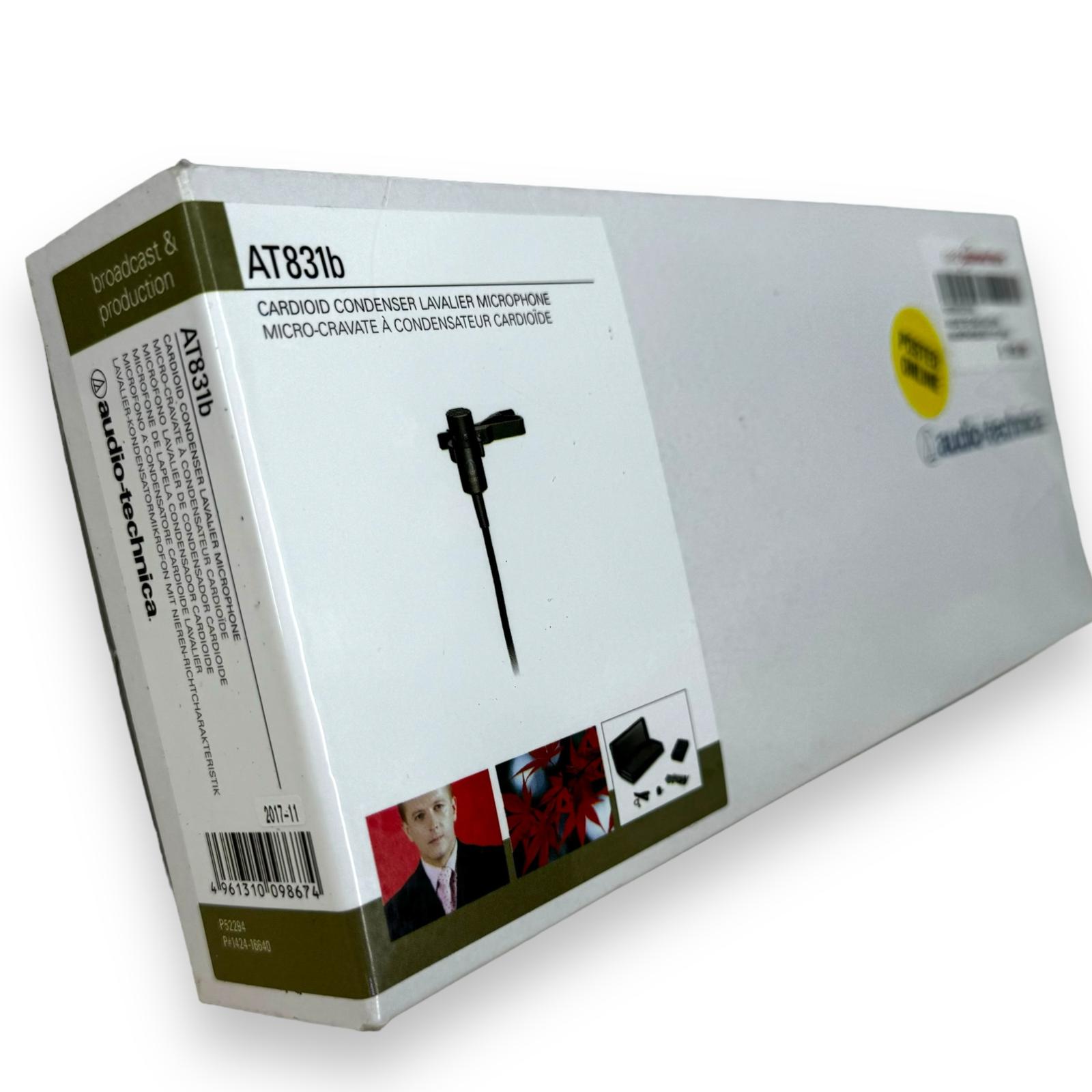 Audio-Technica AT831b Lavalier Microphone