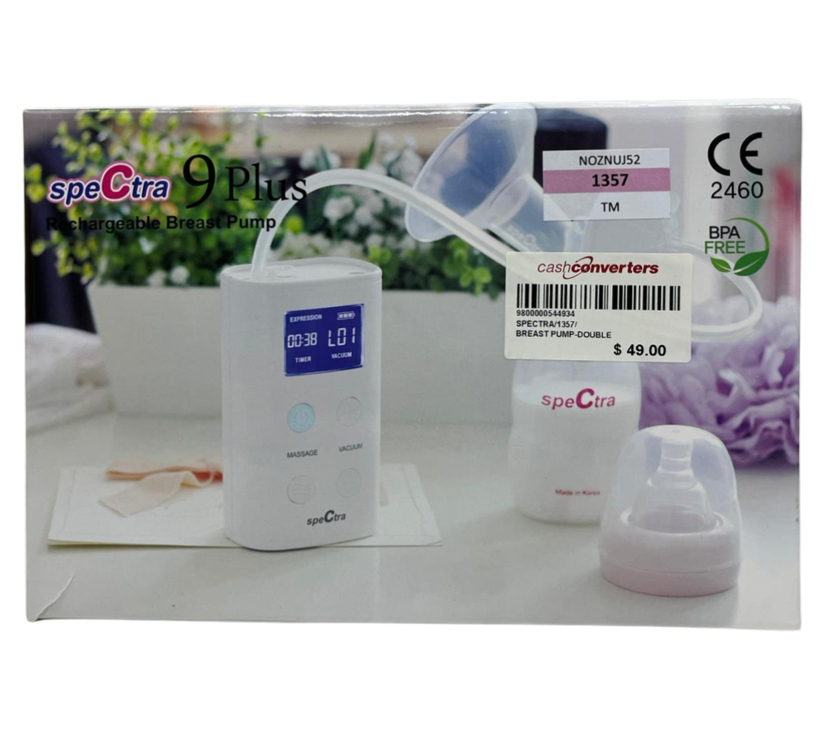 Spectra 9 Plus Rechargeable Breast Pump