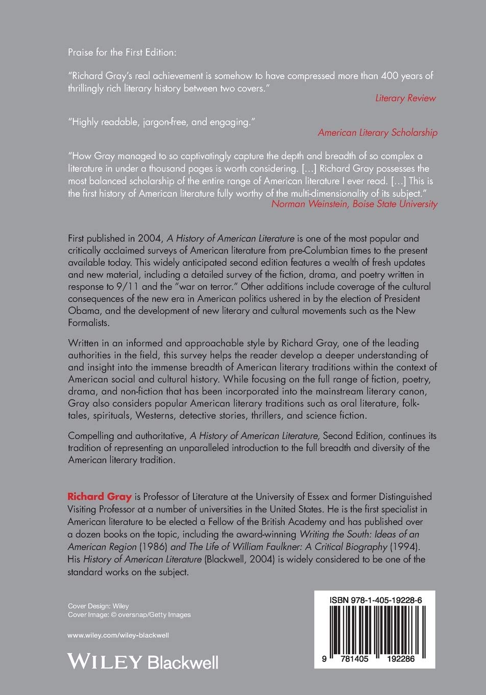 A History of American Literature