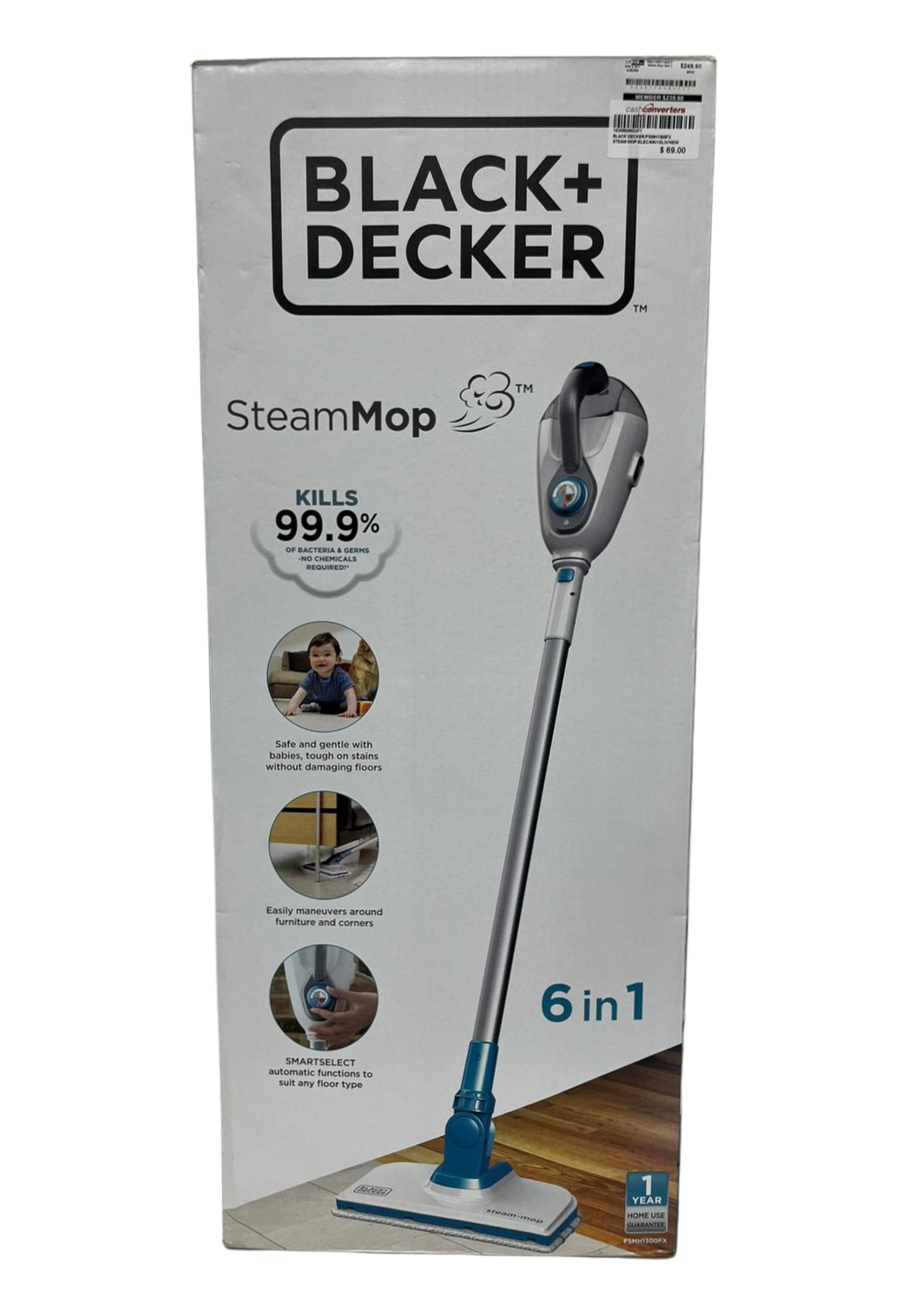 Black And Decker FSMH1300FX 6in1 Steam Mop