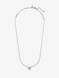 Pandora Sparkling Freehand Heart Necklace 3.8GM Silver