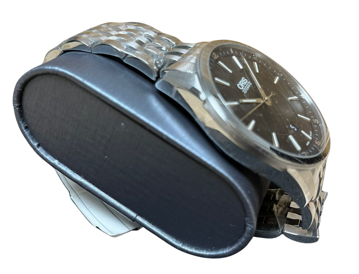 Oris Artix Date 3384521 Automatic Black Dial Stainless Steel Men Watch