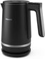 Philips Double-Walled 7000 Series HD9396/90 - Kettle, 1.7L, 1850-2200W, Double-walled Insulating Layer, Keep Warm Function, Stainless Steel Pot, Black