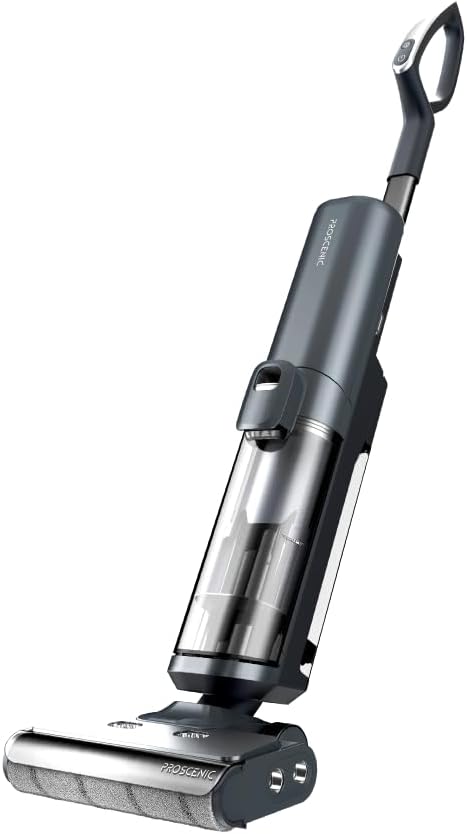 Proscenic WashVac F20 Cordless Wet Dry Vacuum Cleaner and Mop,Self-Cleaning