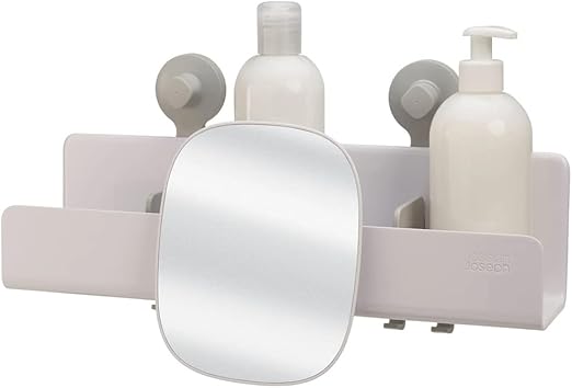 SHOWER CADDY W/MIRROR-LARGE/WHITE JOSEPH JOSEPH 909/70548
