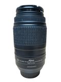 Nikon AF-S DX Nikkor 55-300mm f/4.5-5.6G ED VR Super Telephoto Lens Black