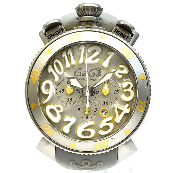 GaGa Milanoダイバーウォッチ【ジャンク】 ジャンクで購入した