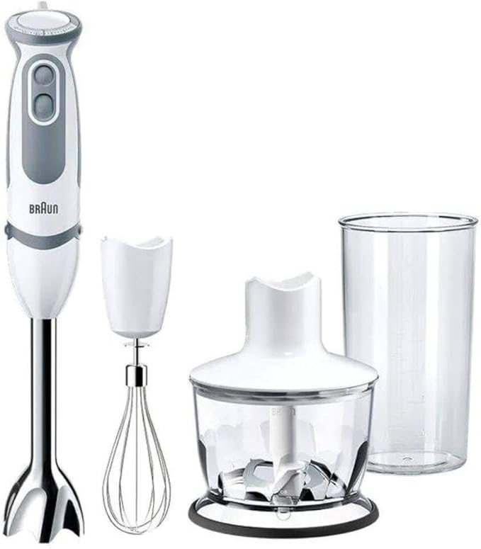 Braun MultiQuick 5 MQ5235WH - Hand Blender with Chopper and Whisk, 1000W, White