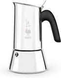 Bialetti 0007254/CN Venus Induction Coffee Maker, 4 Cups, Silver