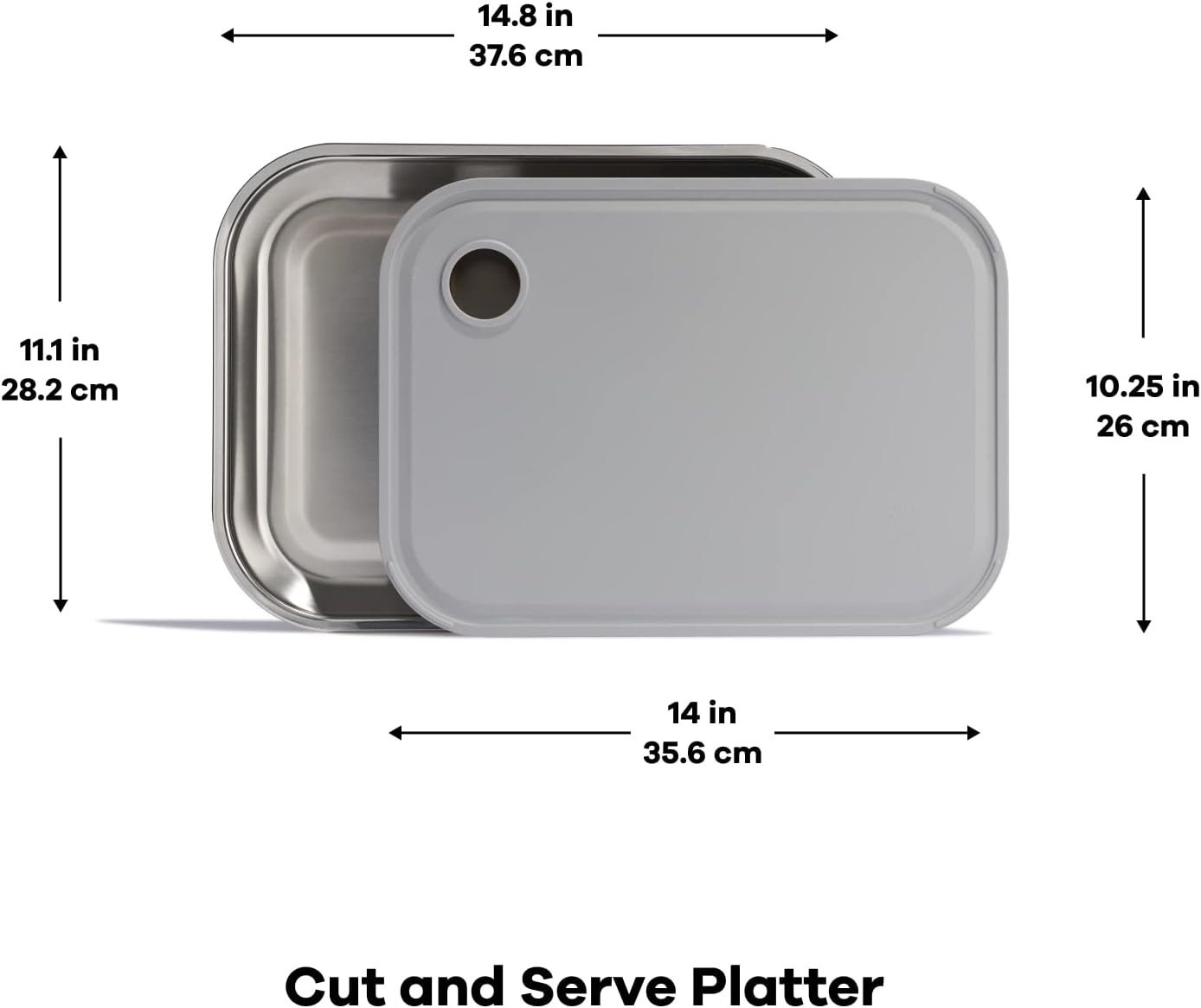 Hydro Flask Cut and Serve Platter Birch