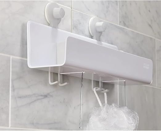SHOWER CADDY W/MIRROR-LARGE/WHITE JOSEPH JOSEPH 909/70548