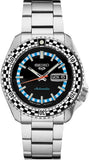 SEIKO 5 Sports Special Edition Black Checkered Automatic Watch SRPK67, Black