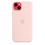 iPhone 14 Plus Silicone Case with MagSafe Chalk Pink