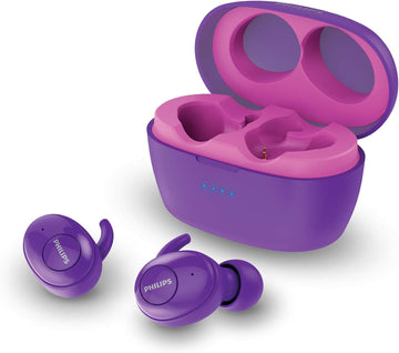 Philips Upbeat True Wireless Earphones Purple
