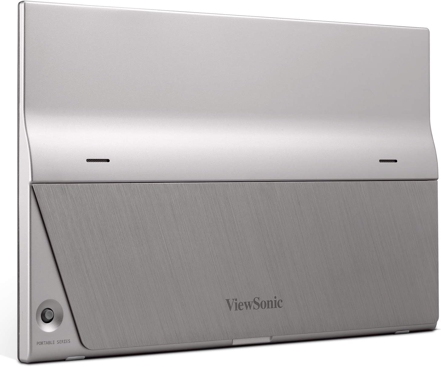 ViewSonic TD1655 16” 10-point Touch Portable Monitor, Extend Your Content from Mobile Devices, Flexible Setup with 2 x USB Type C, Anti-slip Cover, Aluminum stand, 6H hardness, Grey
