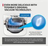 Toshiba RC-DR10LSG - Rice Cooker, 1.0L, 5mm Thick Non-Stick Inner Pot IH, white color