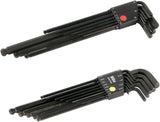 Wiha 36995 Ball End Hex-Inch and Metric L-Key Sets, 2-Pack