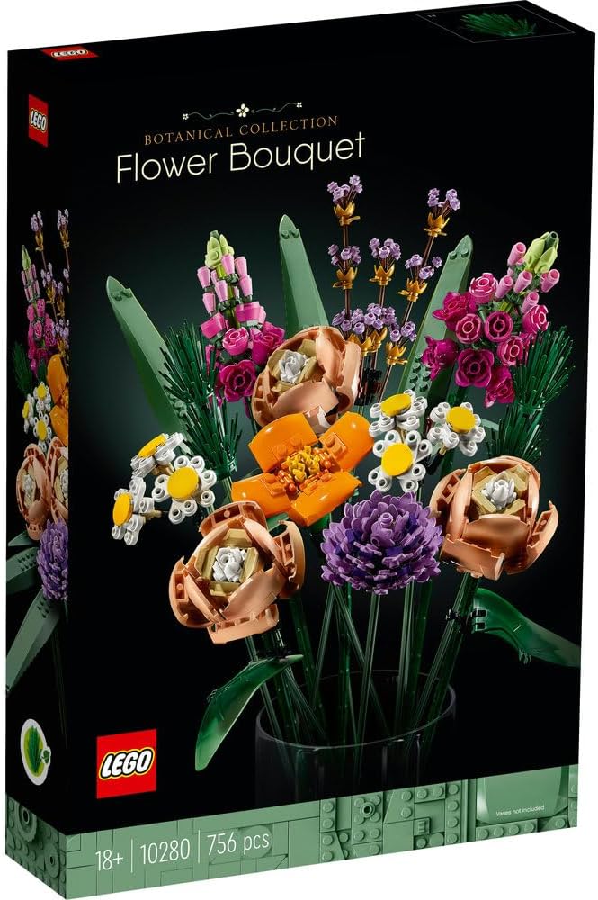 LEGO 10280 Botanicals Flower Bouquet Building Kit