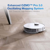 Robot Vacuum Cleaner White Ecovacs 623 Deebot T10