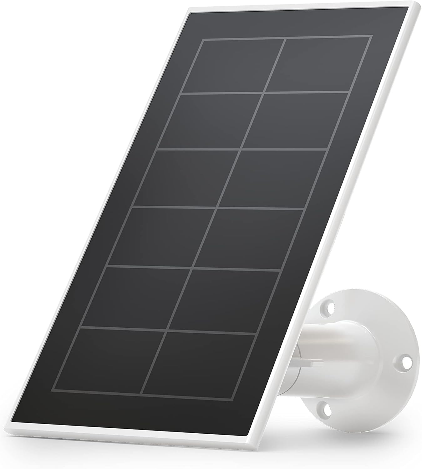 arlo Certified Accessory-Solar Panel Charger (2021 Released) for arlo Ultra, Ultra 2, Pro 3, Pro 4 and Pro 3 Floodlight Cameras, Weather Resistant, Adjustable Mount,White-VMA5600,VMA5600-20000S