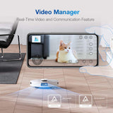 Robot Vacuum Cleaner White Ecovacs 623 Deebot T10