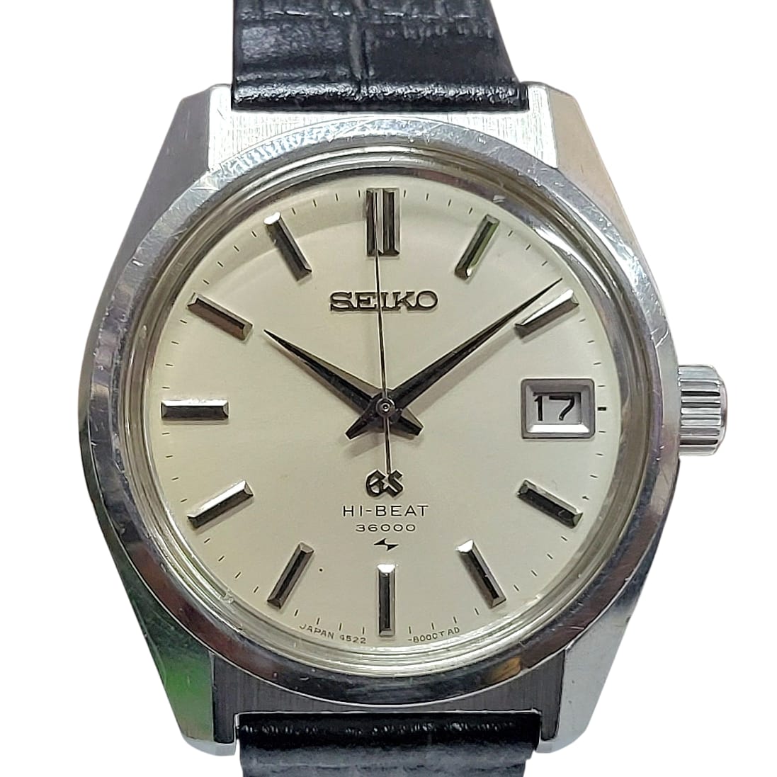 Grand Seiko 4522-8000 (45GSC 010) Vintage Winding Watch 36.5mm