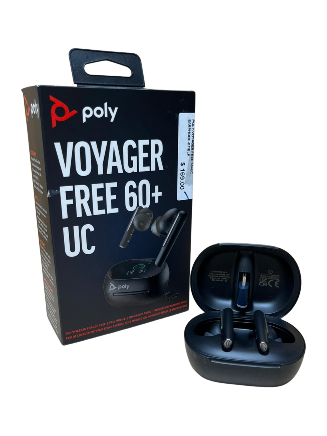 Poly Voyager Free 60+ UC Touchscreen Charge Case