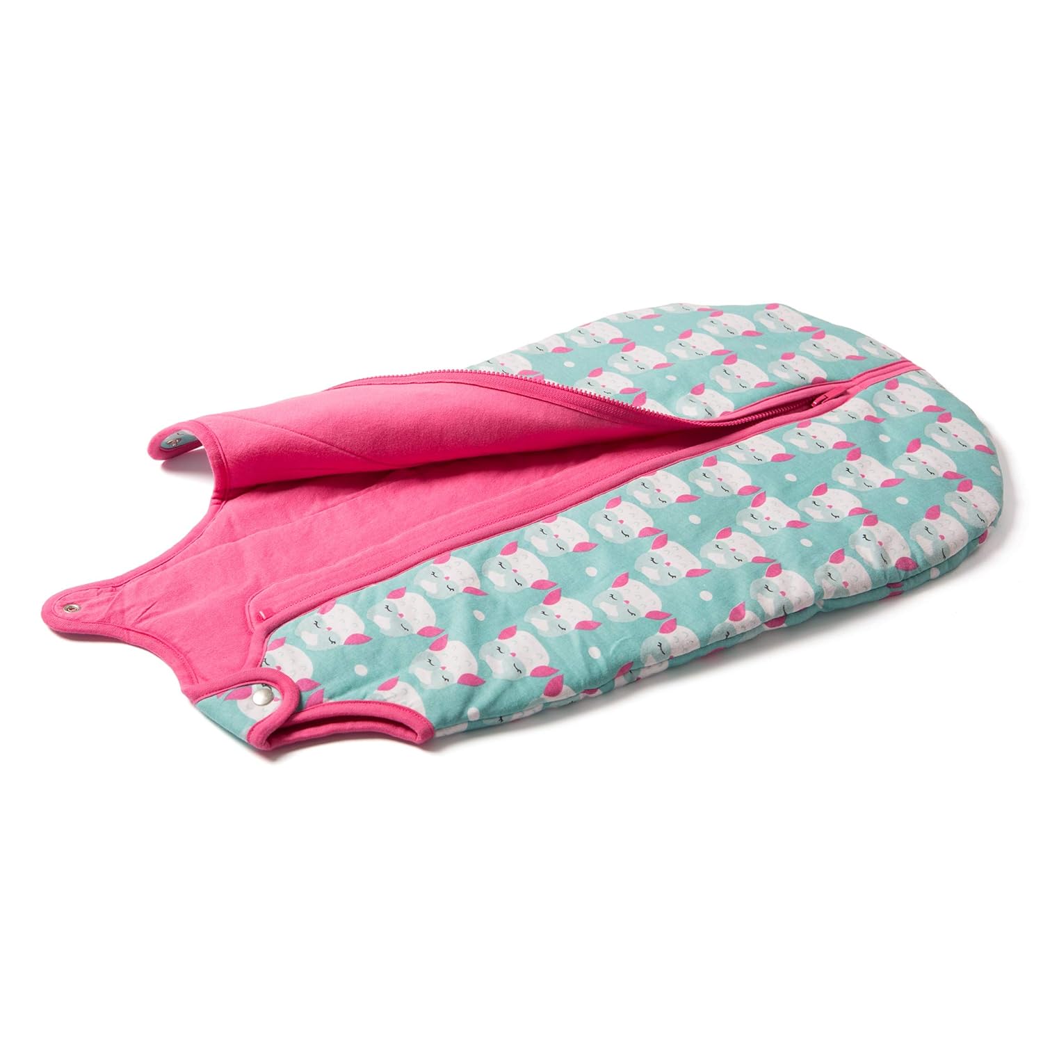 baby deedee Sleep Nest Tee Baby Sleeping Bag, Bashful Owls, Small (0-6 Months)