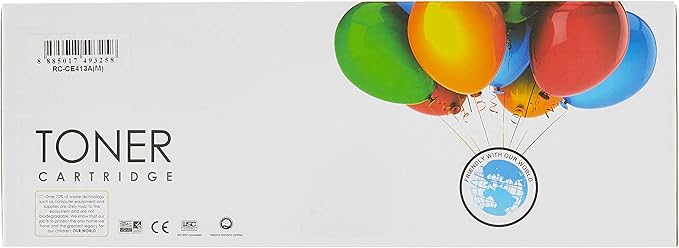 Nippon-ink CE413A (HP 305 A) Magenta For Use on HP Laser Colour Toners