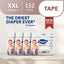 Drypers SuperDry Premium Tape XXL 38s x 4 (15kg+) - Case