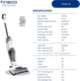 Tineco iFloor 2 - Wet and Dry Vacuum, Cordless