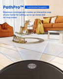 Proscenic V10 Robot Vacuum Cleaner, 3000Pa Strong Suction LiDAR robot vacuum, Sonic Mopping, Ultrasonic Carpet Recognition, App & Alexa Voice Control, Self-Charging, for Hard Floor & Low Pile Carpet