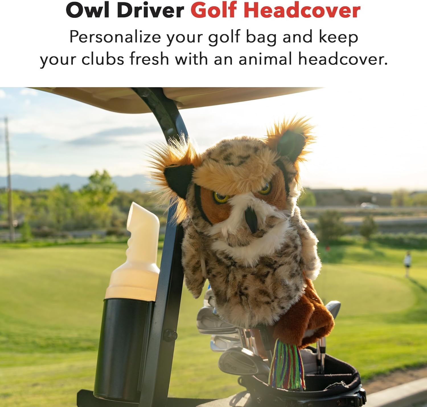 Daphnes Headcovers Owl Driver Headcover