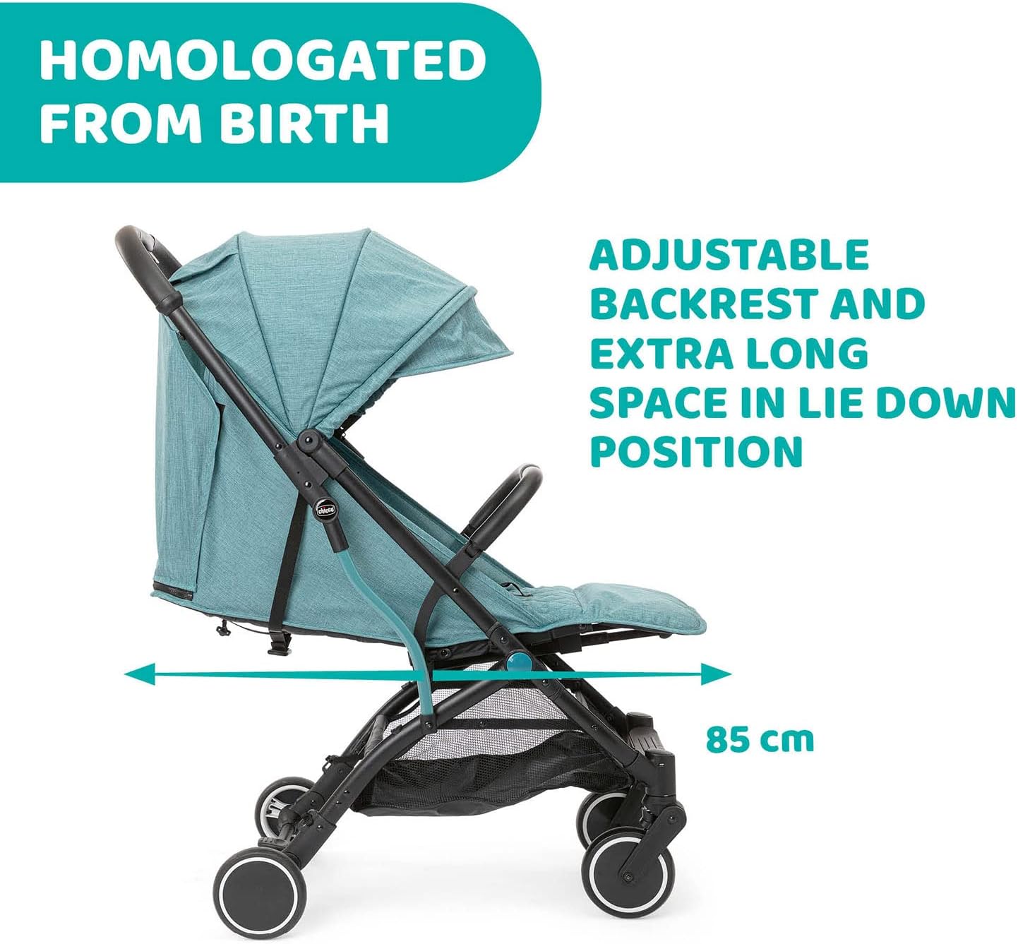 Chiccco Trolleyme Emerald Stroller