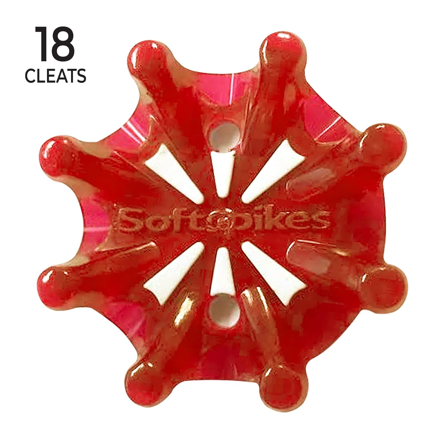 Softspikes Pulsar Tour Lock Cleat One Set Red