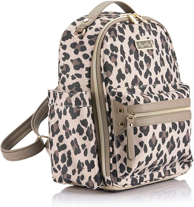 Itzy Ritzy Diaper Bag Backpack Featuring Bottle Pockets