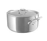 Mauviel M'Cook 5-Ply Polished Stainless Steel Stewpan, 1.8-qt, Made In France