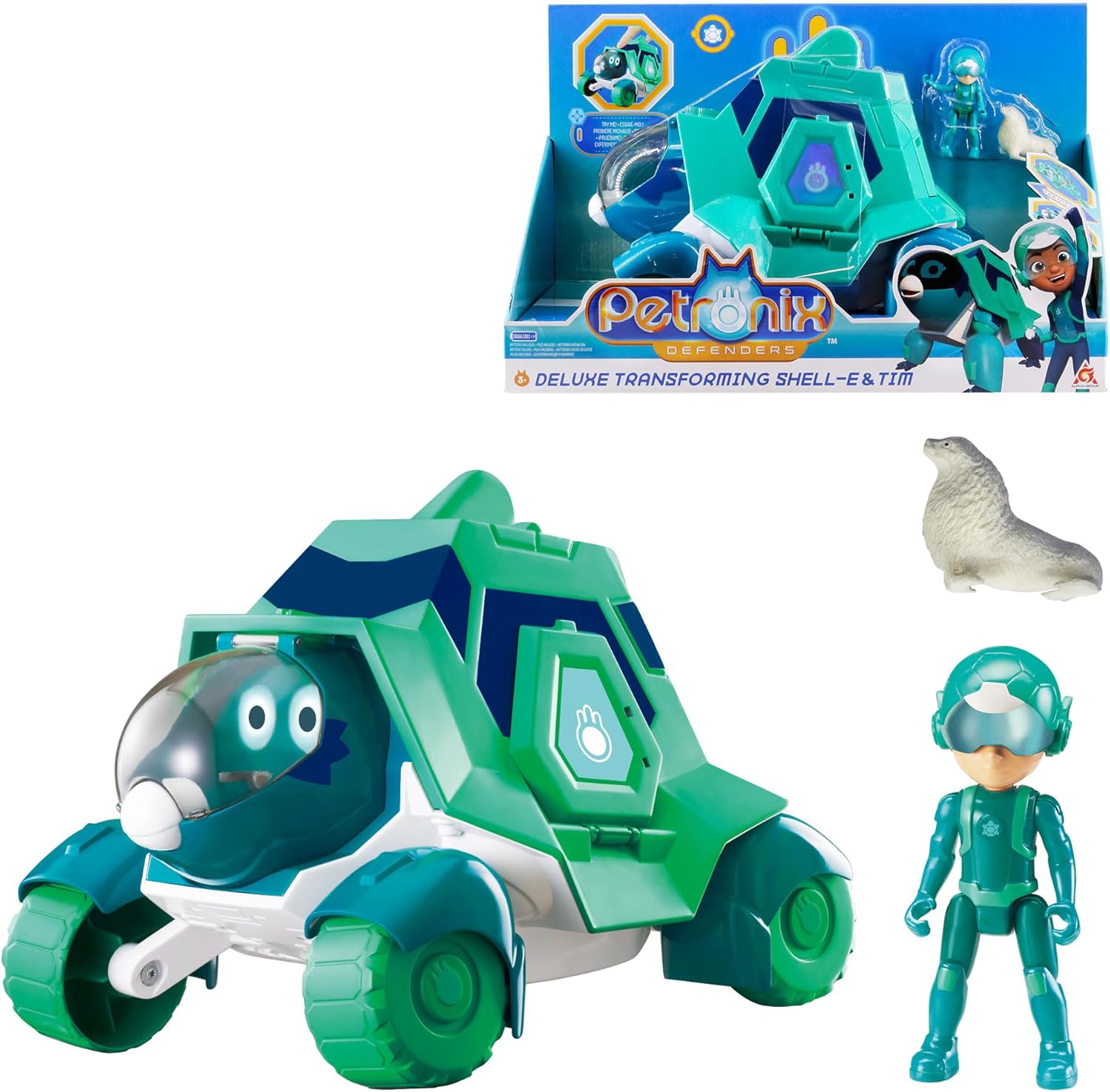 Petronix EU820130 Max Mode Transforming Shell-E Play Figure